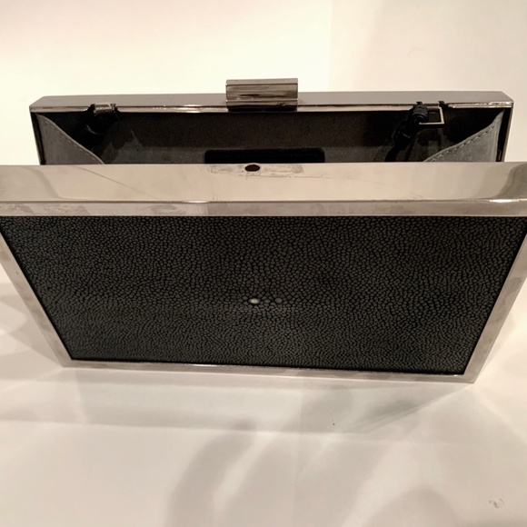 Calvin Klein Collection Box Clutch - Picture 2 of 8